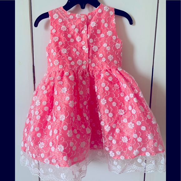 Gorgeous George Floral’s Dress 👗 in Pink /White 🌸🌸 and Dentelles 🌸🌸 - Picture 10 of 10